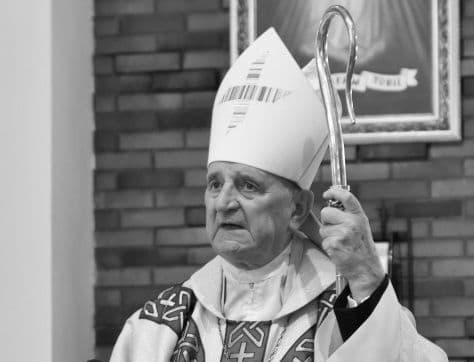 Zmarły Chrystusowiec - bp Stanisław Stefanek